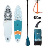 MOAI 9’5″ Opblaasbaar SUP Board – Allround Stand Up Paddleboard Set voor Beginners en Gevorderden