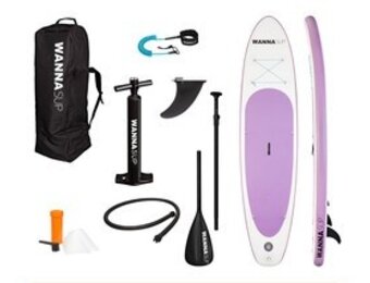 WANNAsup board Paars-blauw