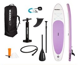 WANNAsup board Paars-blauw