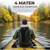 Nordlight Waterdichte Dry Bag Tas met Telefoonhoes – Waterproof Duffeltas met Schouderriem voor SUP, Surfen, Strand en Outdoor