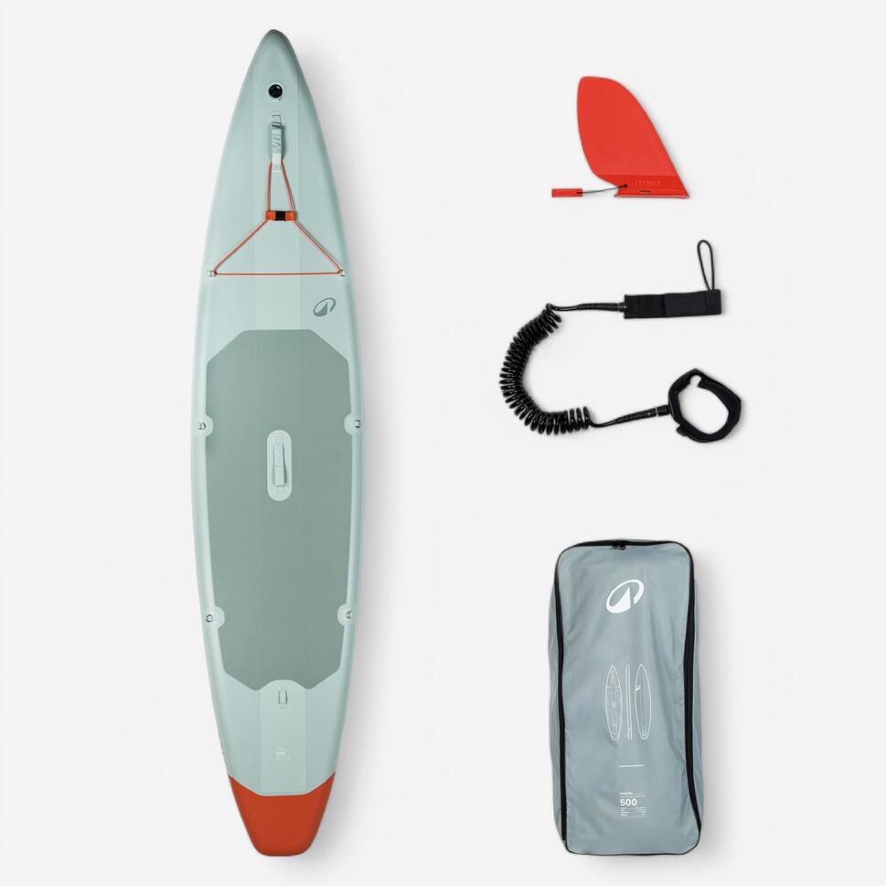 Exploration 500 12’6 Opblaasbaar SUP Board – Touring Paddleboard met Hoge Stabiliteit en Uitstekend Glijvermogen