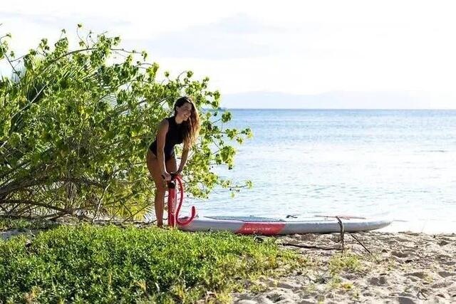 Fanatic Ray Air SLT Touring SUP Set – Opblaasbaar Paddleboard voor Lange Afstanden met Complete Accessoires