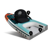 Aqua Marina Cascade 11’2 Opblaasbare SUP & Kajak Hybrid Board