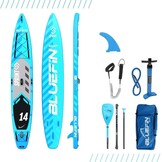 Bluefin Race 12'6 Opblaasbaar SUP Board – Touring & Speed Paddleboard