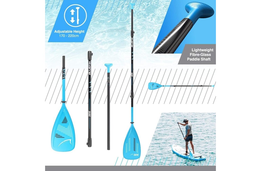 Bluefin Race 12'6 Opblaasbaar SUP Board – Touring & Speed Paddleboard