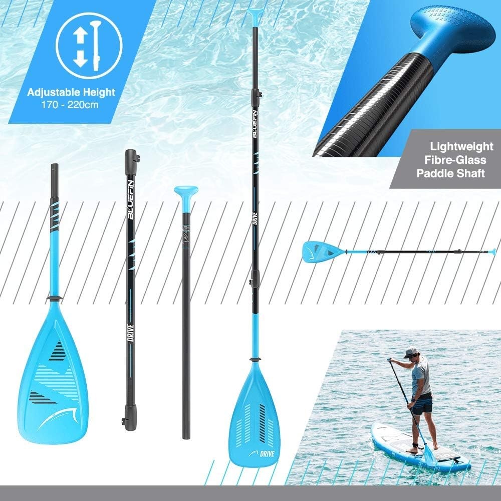 Bluefin Race 12'6 Opblaasbaar SUP Board – Touring & Speed Paddleboard