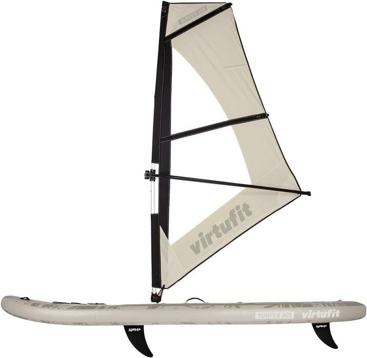 SUPBoard Surfer 305 Opblaasbaar SUP Board – Compleet met Windzeil en Accessoires