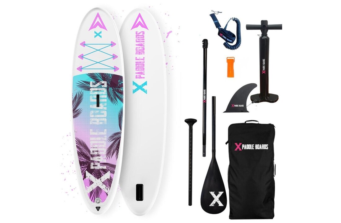 Wave Rider 8’3 Pinky X Opblaasbare SUP Board – Complete Pack voor Kinderen & VrouwenOpblaasbaar SUP, Surf & Body Board – 251 cm Complete Set