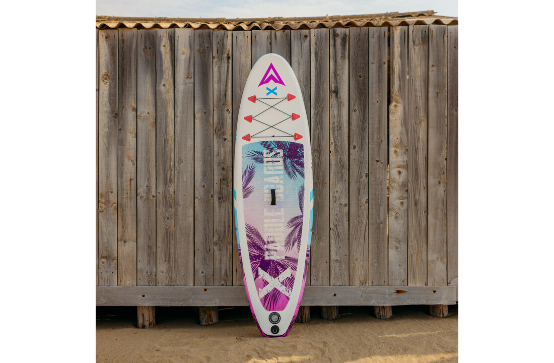 Wave Rider 8’3 Pinky X Opblaasbare SUP Board – Complete Pack voor Kinderen & VrouwenOpblaasbaar SUP, Surf & Body Board – 251 cm Complete Set