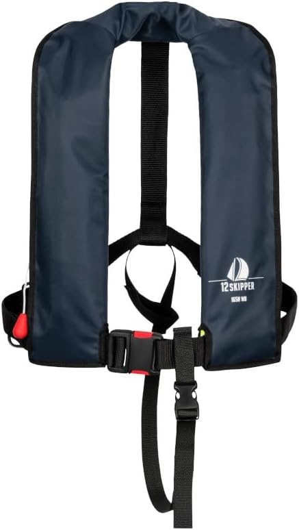12Skipper Automatisch Reddingsvest – 165 N, veilig en comfortabel, automatisch activerend bij watercontact