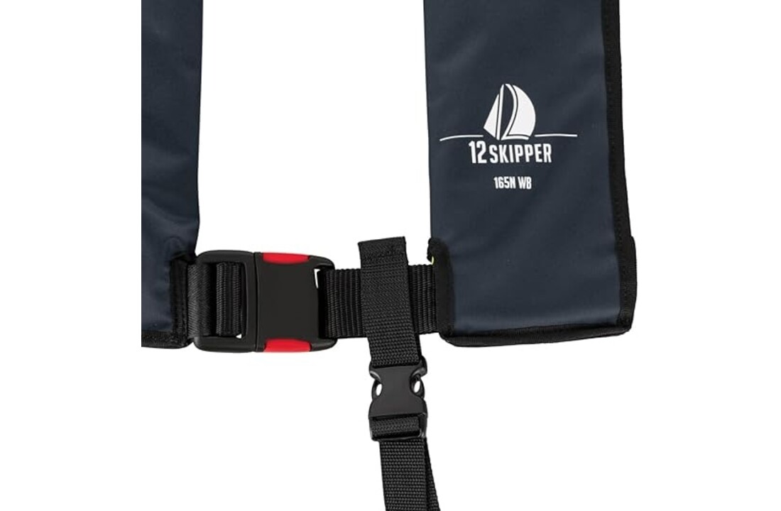 12Skipper Automatisch Reddingsvest – 165 N, veilig en comfortabel, automatisch activerend bij watercontact