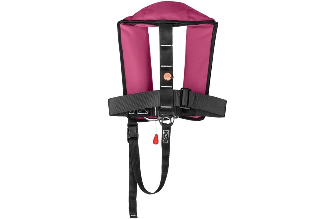 12Skipper Automatisch Kinderreddingsvest – 150N, ISO gecertificeerd, met harnas en automatische activatie – marineblauw