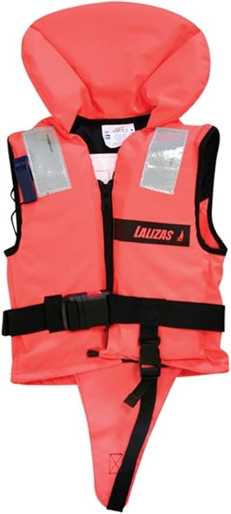 Lalizas 100N Kinder Zwemvest – ISO 12402-4 Gecertificeerd met Drijfkraag en Kruisband