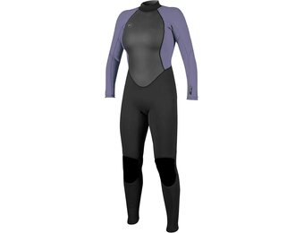 O’Neill Reactor II 3/2mm Dames Wetsuit – Full Suit Back Zip Zwart