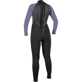 O’Neill Reactor II 3/2mm Dames Wetsuit – Full Body Back Zip Neopreen Surfpak voor Watersport – Zwart
