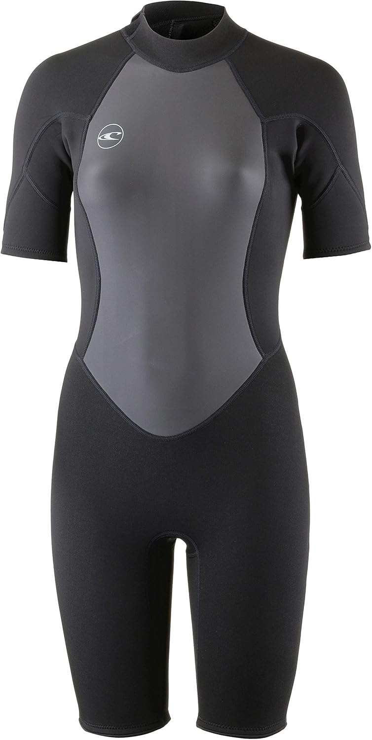 O’Neill Reactor 2mm Dames Spring Wetsuit – Back Zip Neopreen SUP Pak – Zwart