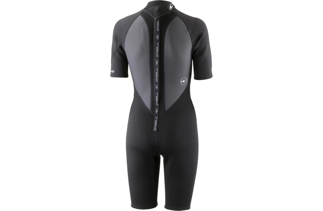 O’Neill Reactor 2mm Dames Spring Wetsuit – Back Zip Neopreen SUP Pak – Zwart