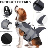 CITÉTOILE Reddingsvest Hond – Ripstop Zwemvest voor Middelgrote Honden