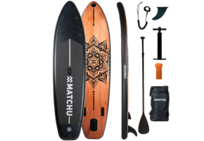 MATCHU allround SUP board - Wood/mandala - Refurbished