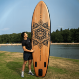 MATCHU allround SUP board - Wood/mandala