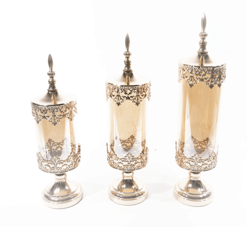 Lampenenmeer Kandelaar-Speciaal Goud - Set van 3