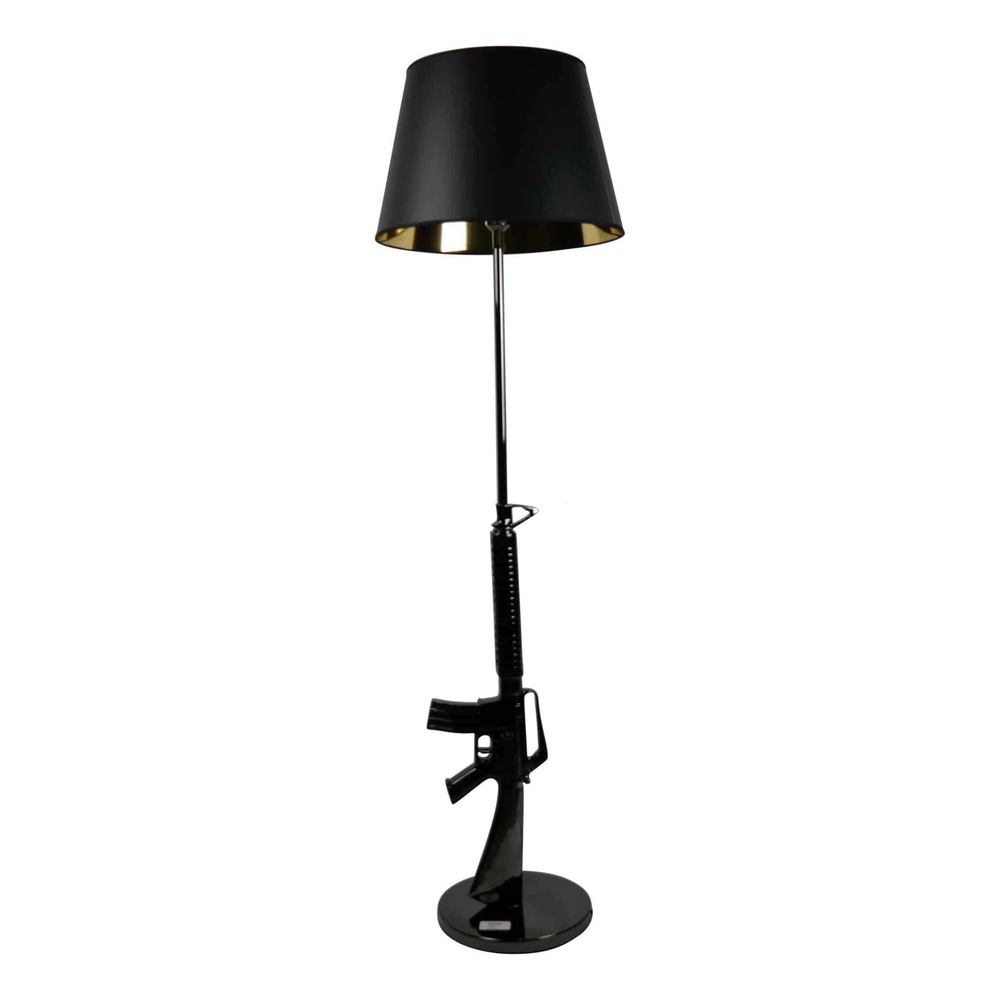 Vloer Lamp Ak-47 Zwart