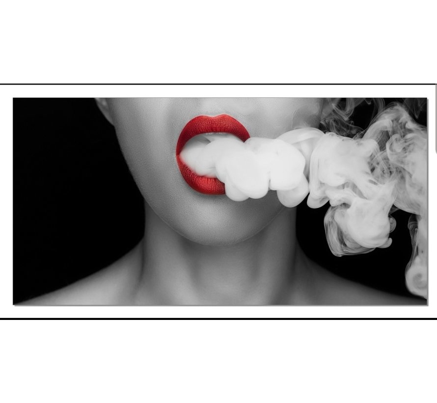 Art Deco love lips 120x240 cm
