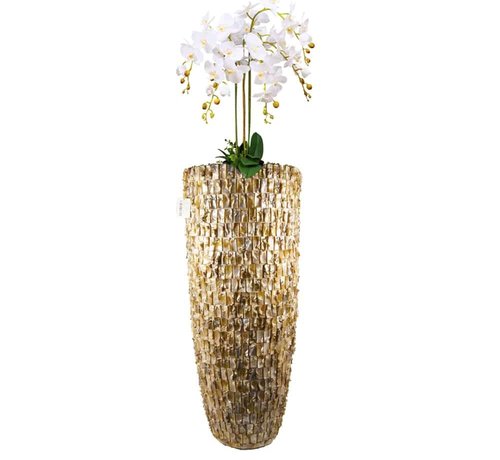Lampenenmeer Schelpen Vaas - M - 36x36x90 cm