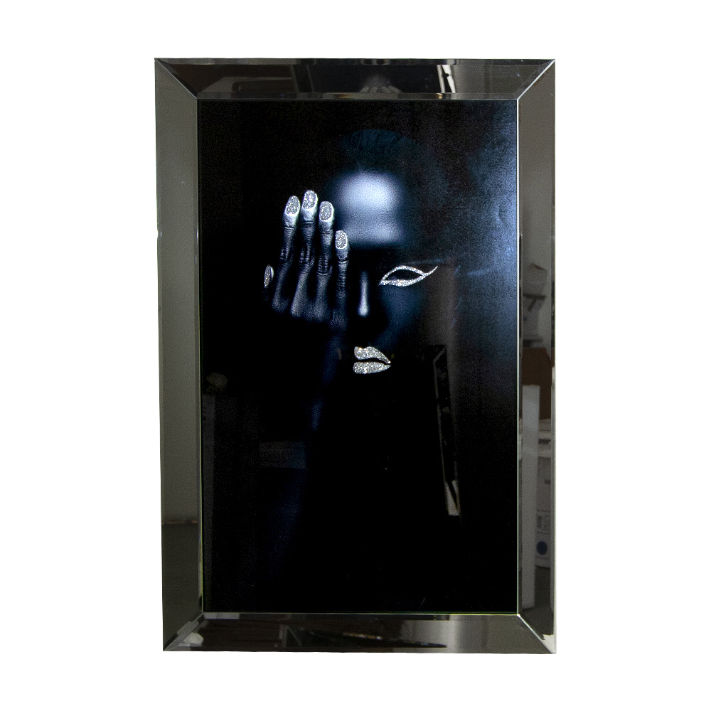 Schilderij One Hand Silver