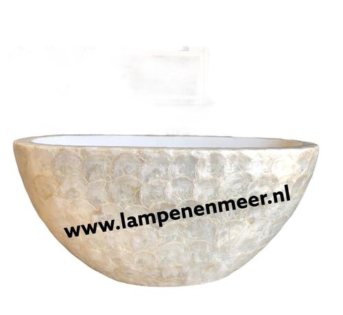 Erik Kuster Style Actie Pot - parelmoer wit