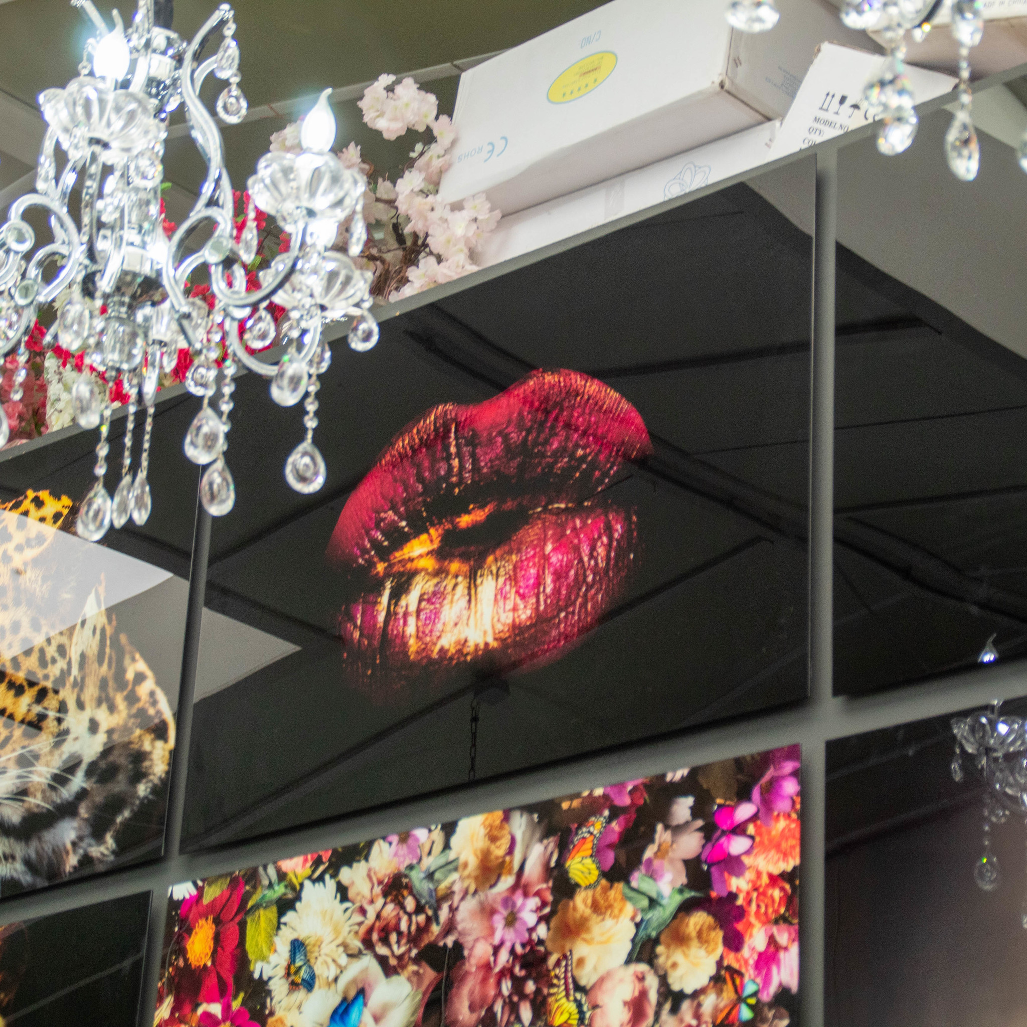 Golden Kiss-Glasschilderij-120x80