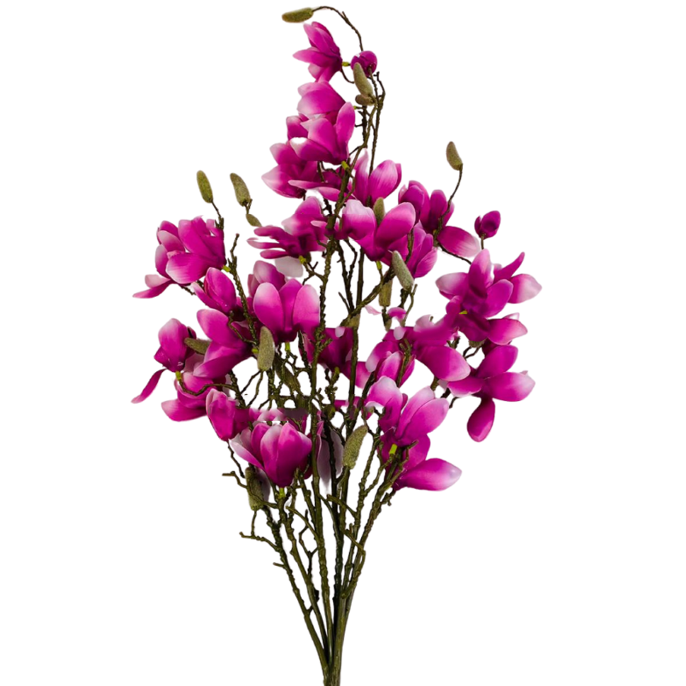 Magnolia XXL Kunsttak - Roze/Paars