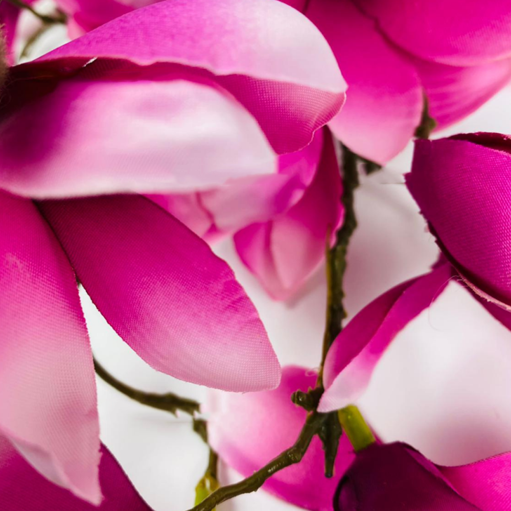 Magnolia XXL Kunsttak - Roze/Paars
