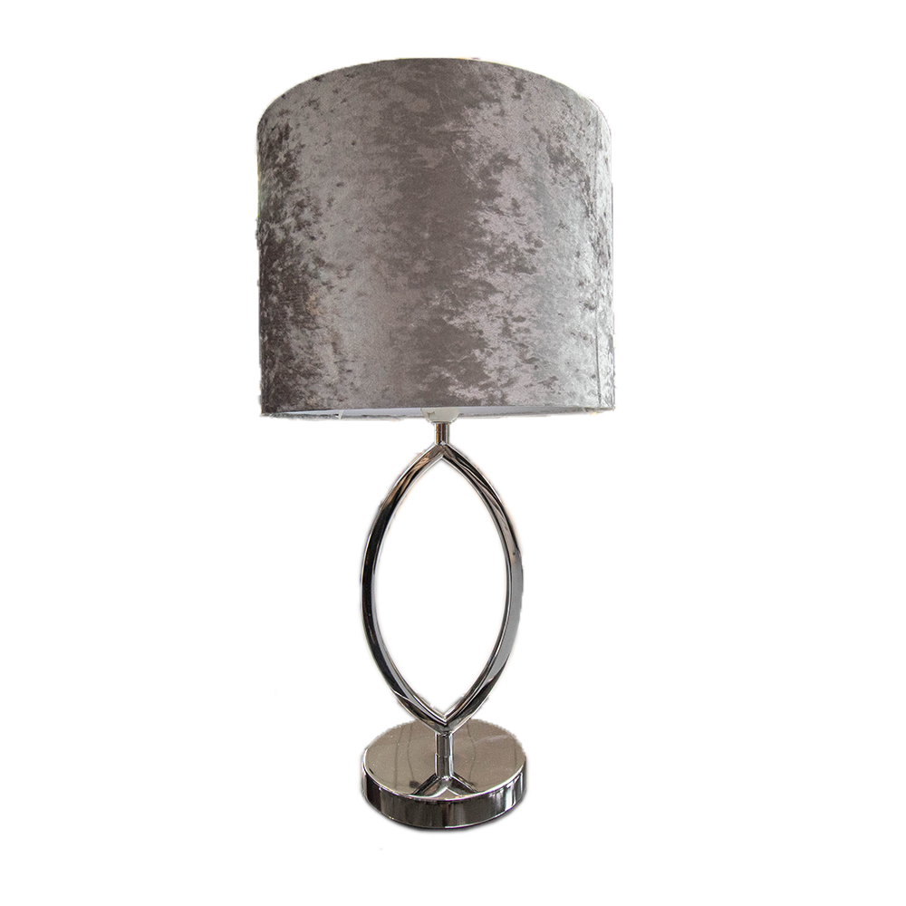 Morro lamp - Ovaal Zilver