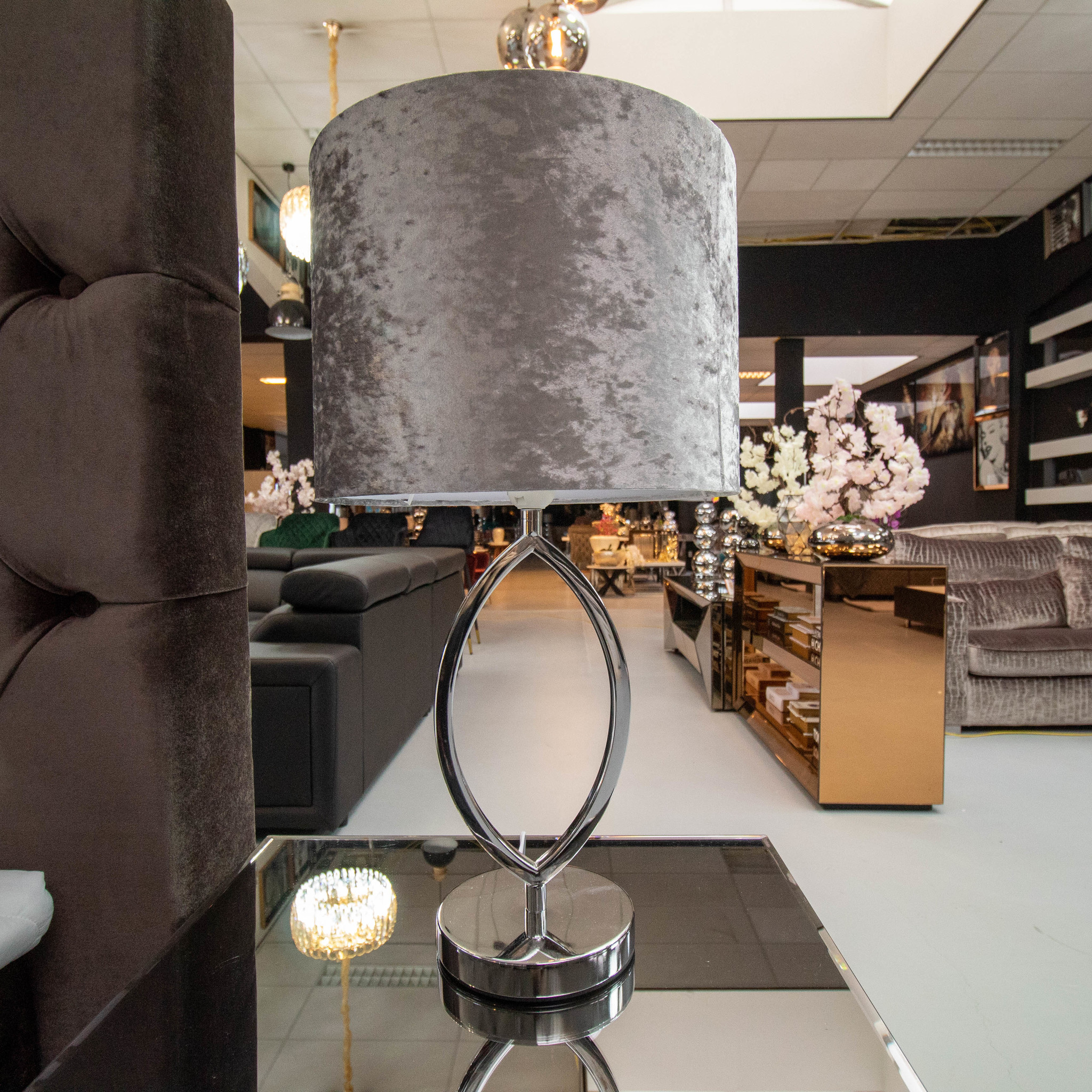 Morro lamp - Ovaal Zilver