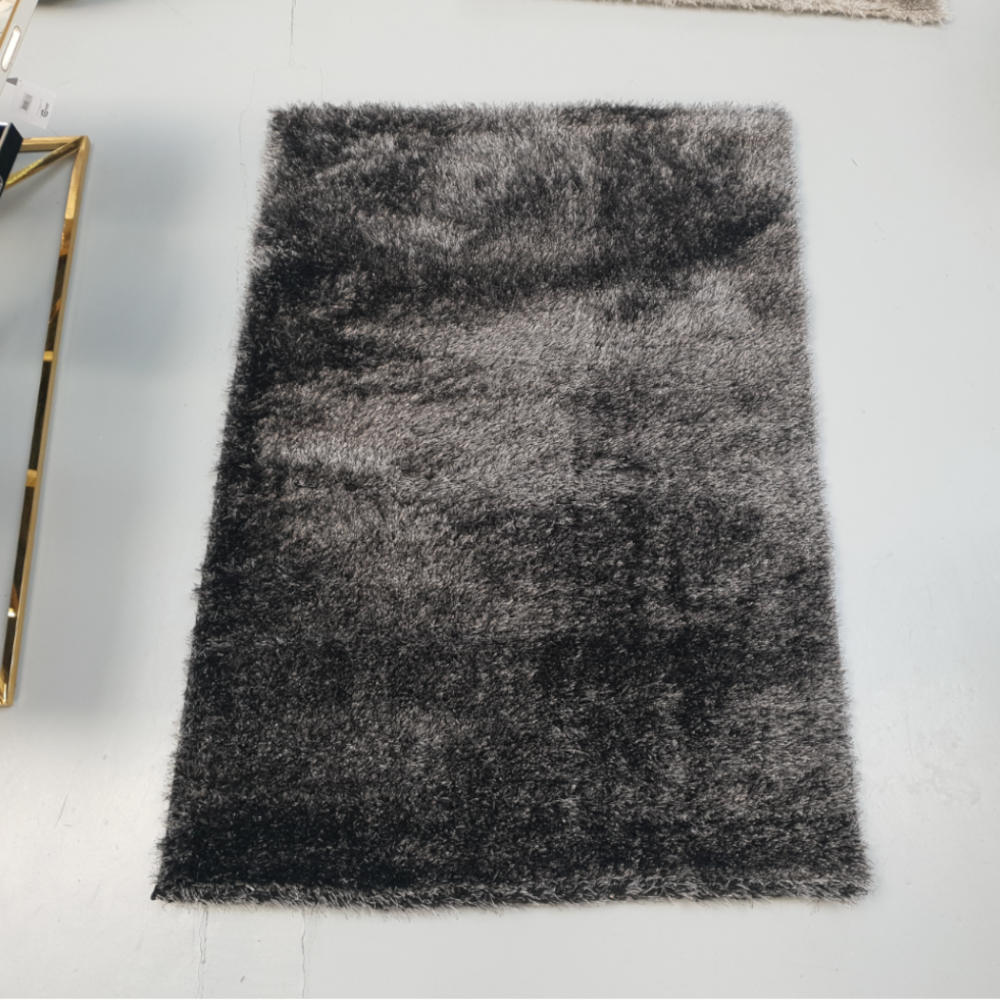 Vloerkleed Long Shaggy - Antraciet( 160 x 230 cm )