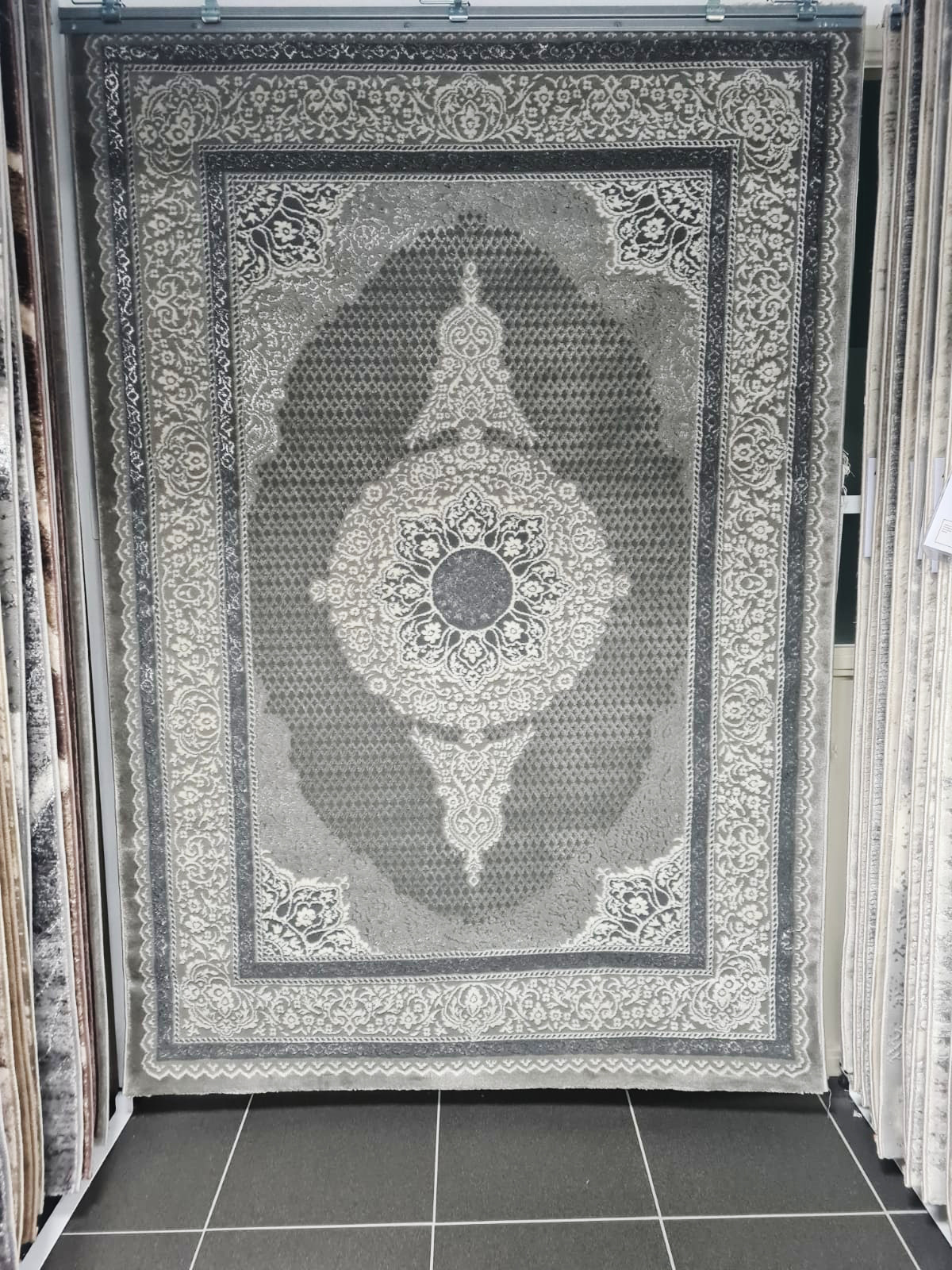 Vloerkleed - Agadir - Cream/Grey