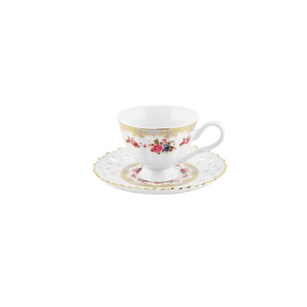 Bricard espressoset - Reims - Blauw 12-delig