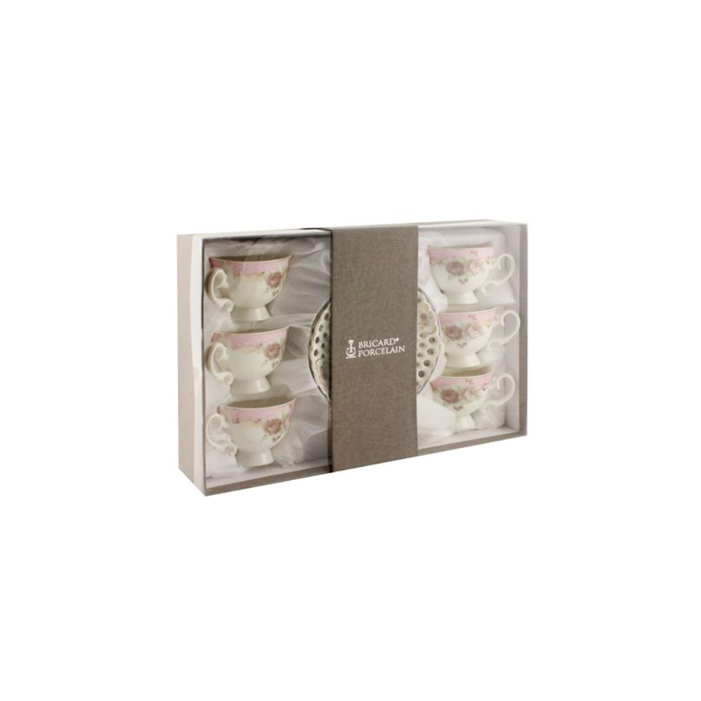 Bricard espressoset - Reims - Pink 12-delig