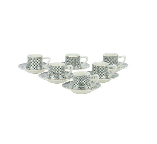 Bricard Bricard Ottoman thee-espresso set - Kayseri - 18-delig
