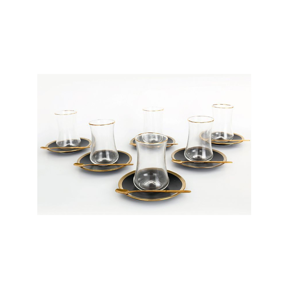 Bricard thee-espresso set - Lima - Grey 24-delig