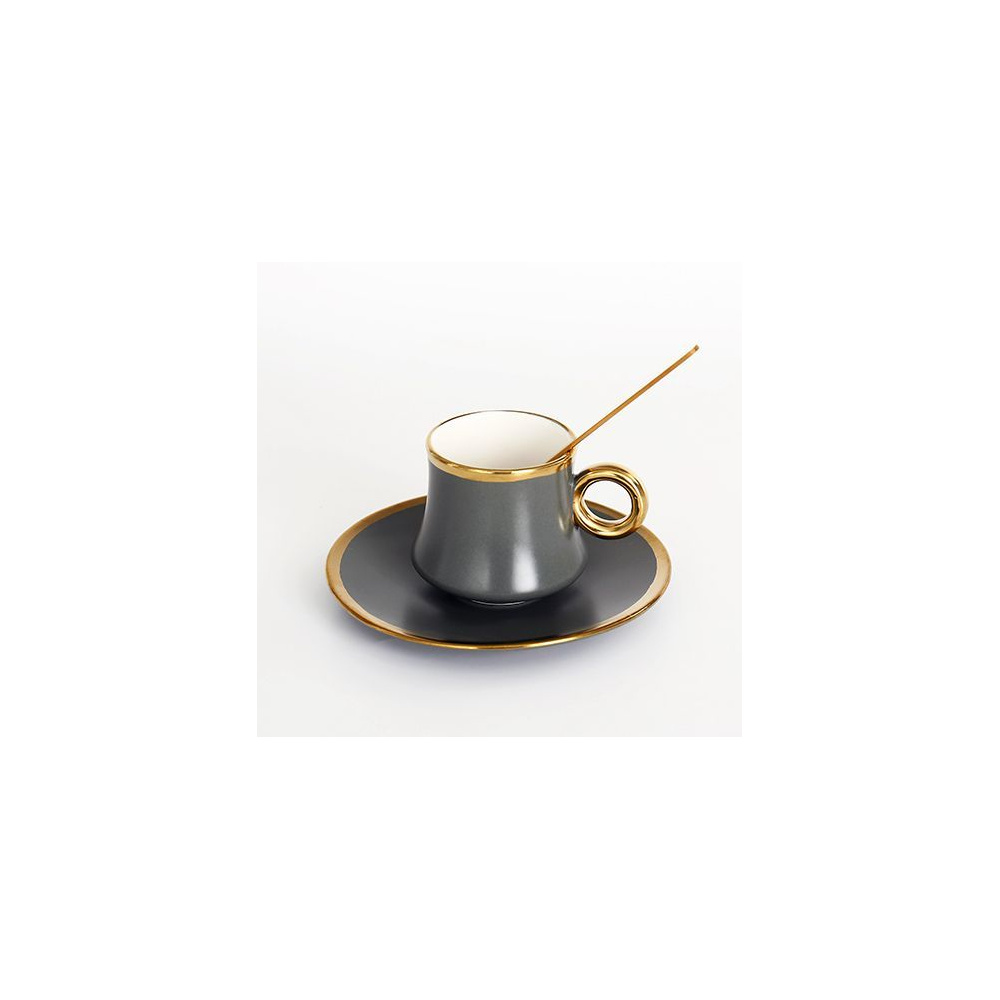Bricard thee-espresso set - Lima - Grey 24-delig