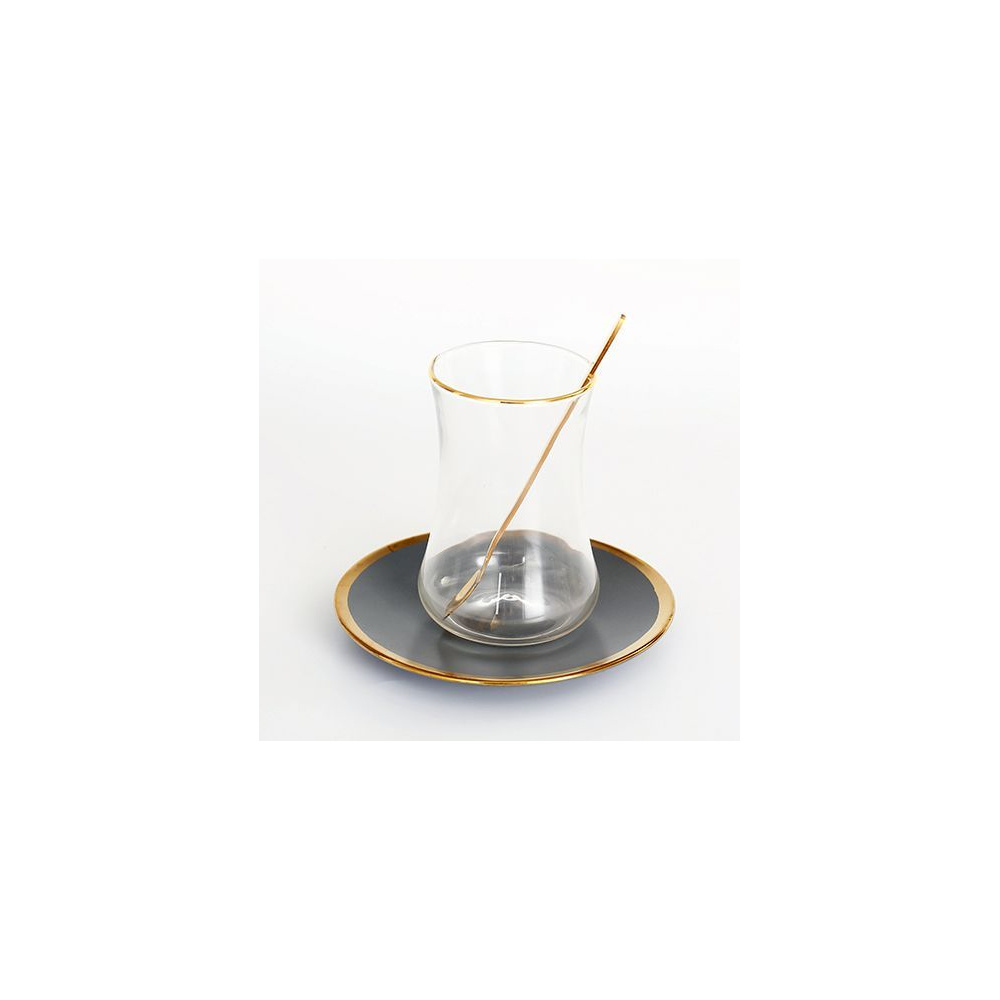 Bricard thee-espresso set - Lima - Grey 24-delig