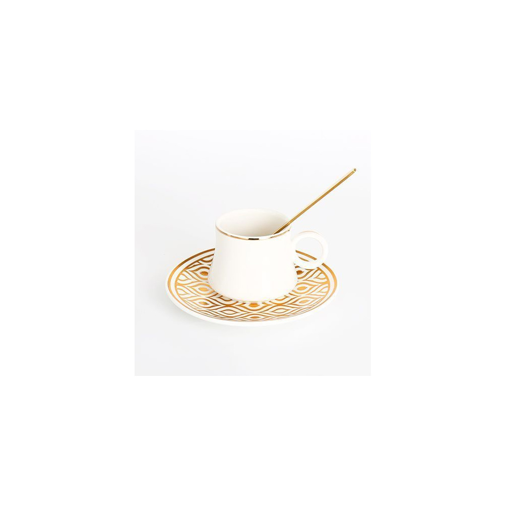 Bricard thee-espresso set - Tangier - Gold 24-delig