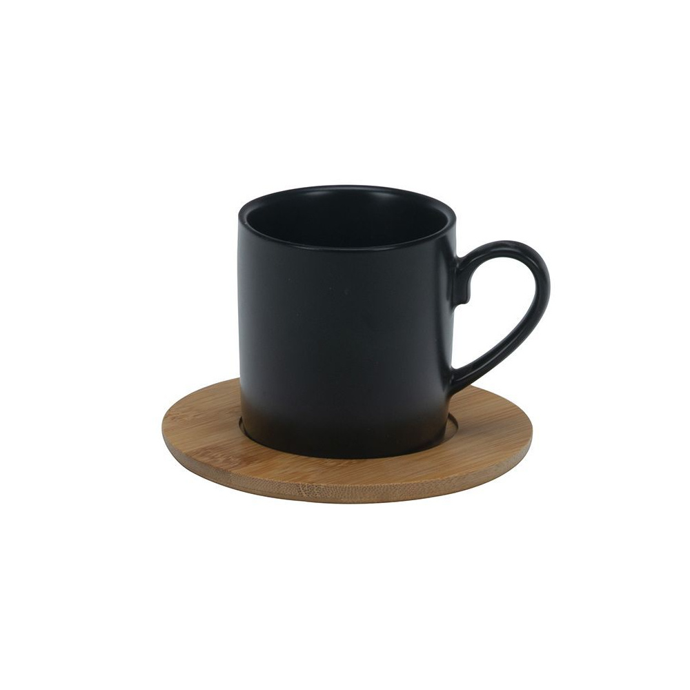 Bricard mokkenset groot - Geneva - Black 25-delig