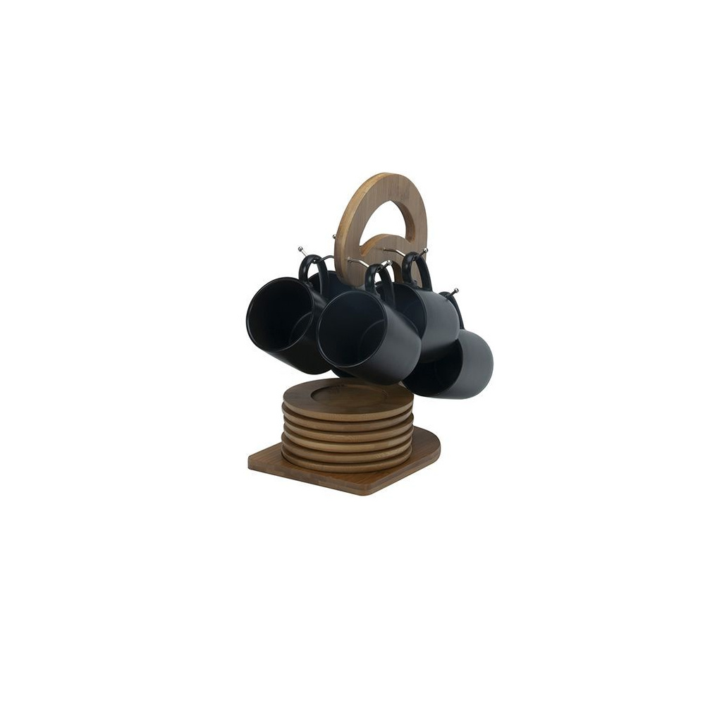 Bricard mokkenset klein- Geneva - Black 25-delig