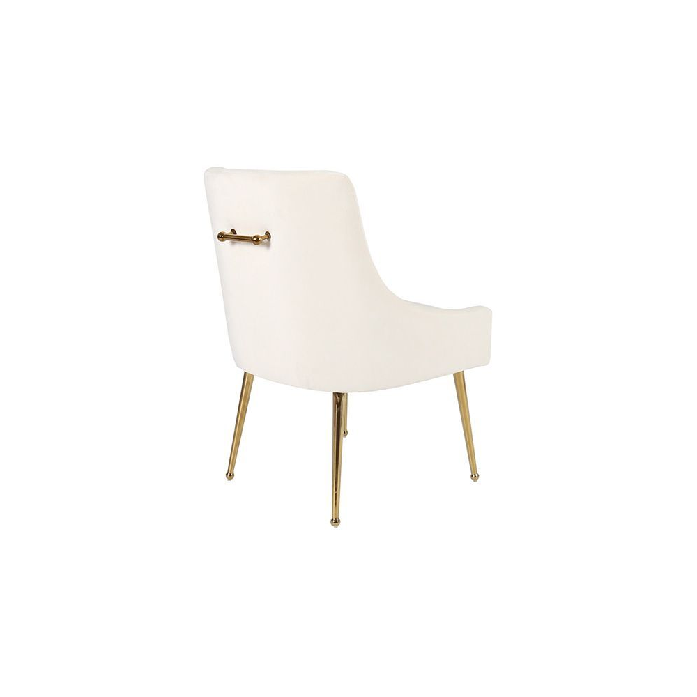 Parma eetkamerstoel - Cadence - Beige/Goud