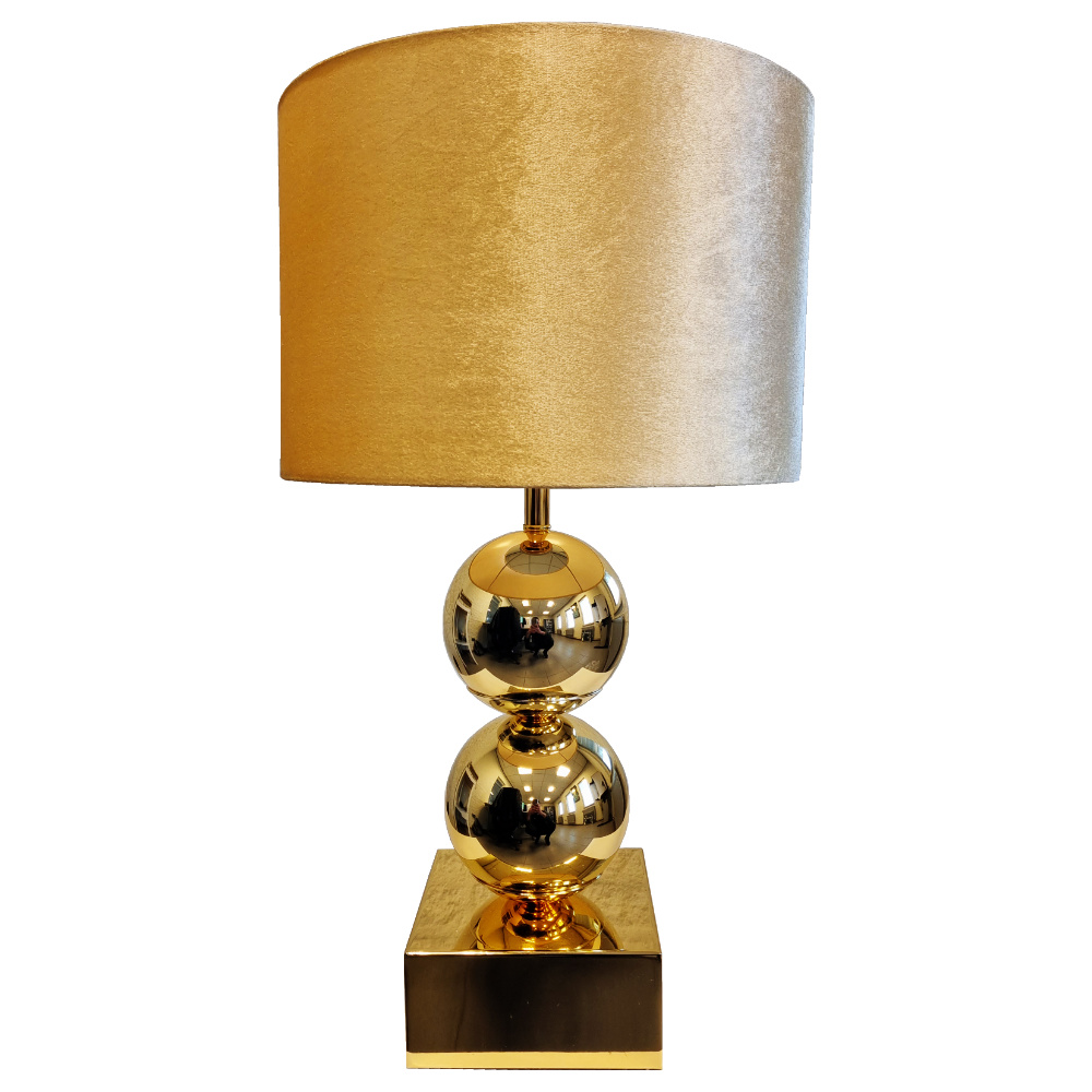 Bollamp Erik Kuster Style Goud - 2 Bollen