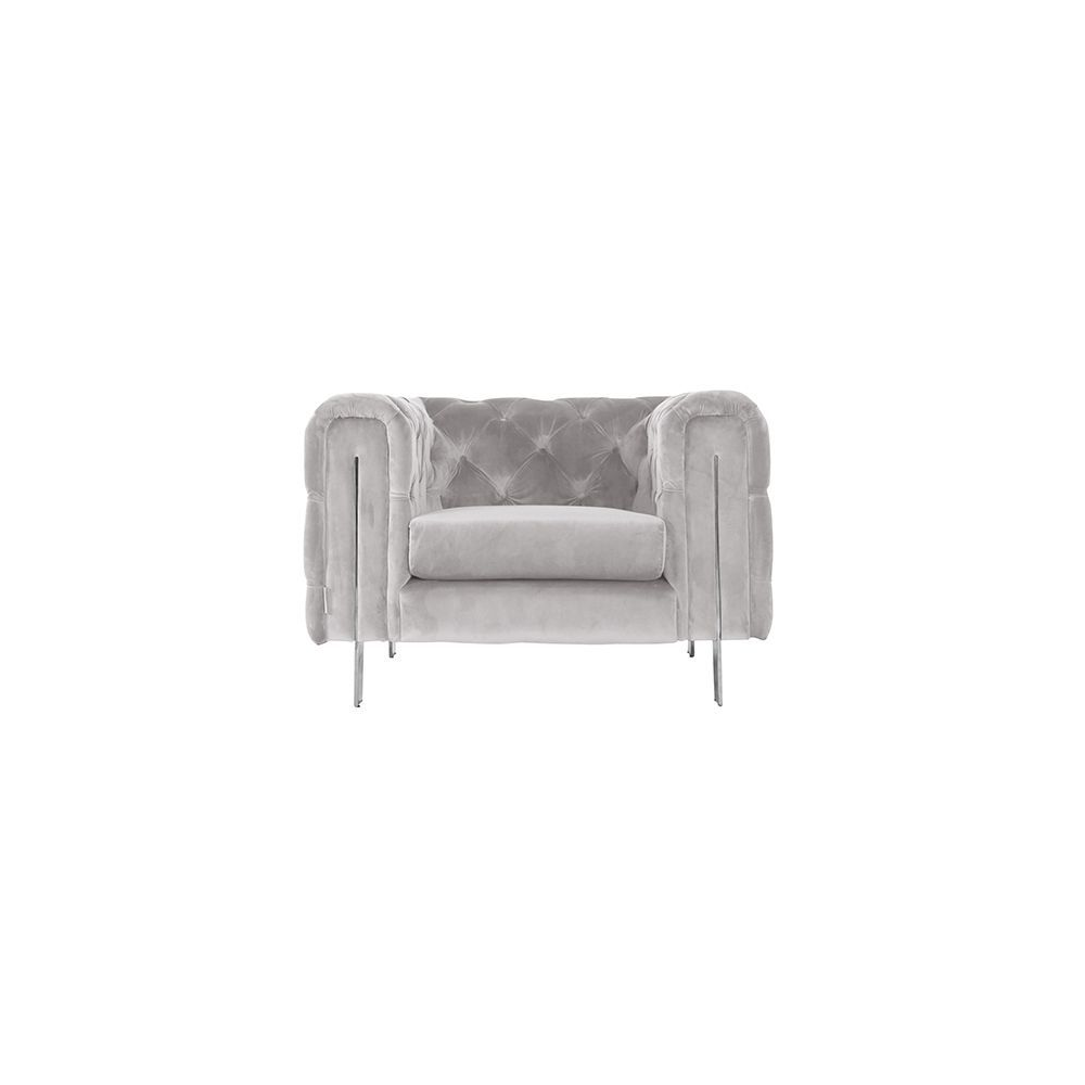Campanio Fauteuil - Mattia - Lichtgrijs