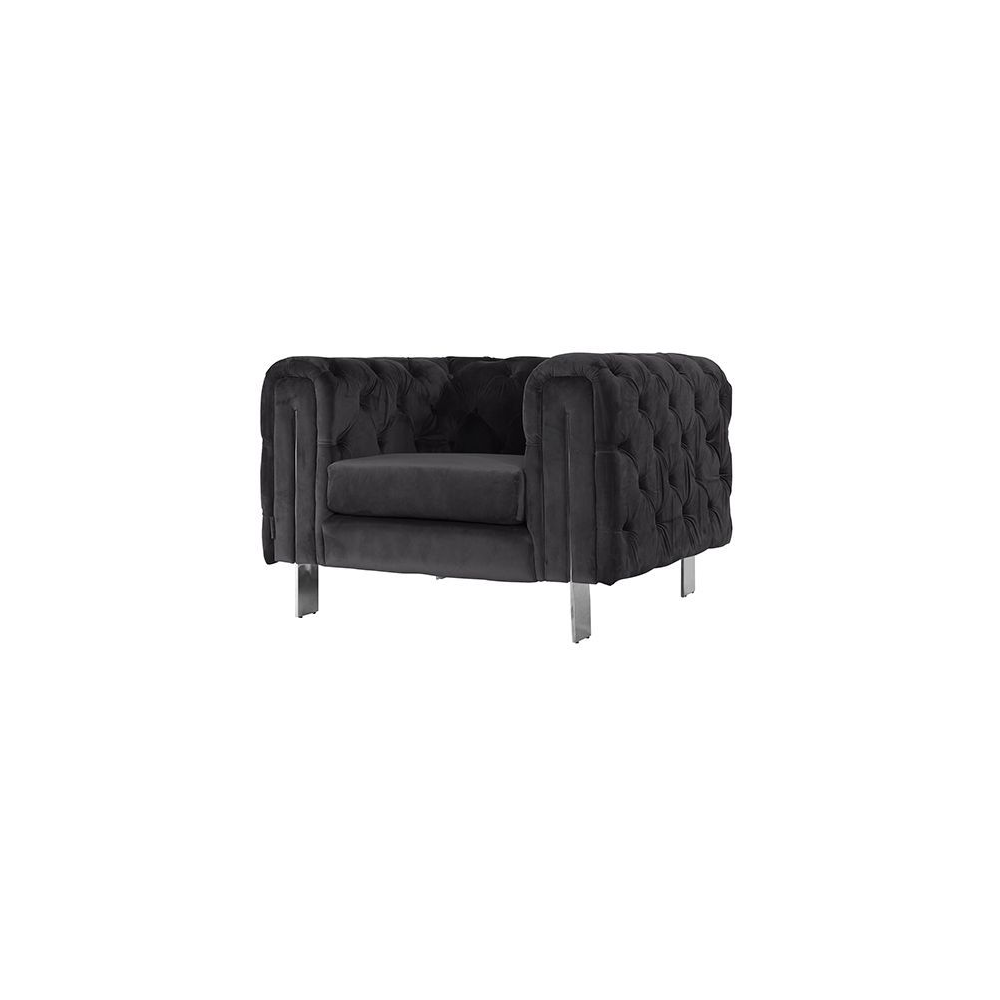 Campanio Fauteuil - Mattia - Zwart